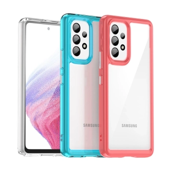 Outer Space Case etui Samsung Galaxy A53 5G pokrowiec z elastyczną ramką czarne