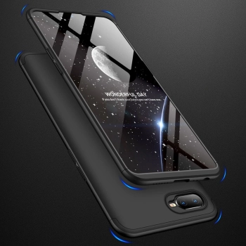 GKK 360 Protection Case etui na całą obudowę przód + tył Oppo AX7 czarny
