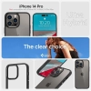 Etui Spigen Ultra Hybrid na iPhone 14 Pro - czarny mat