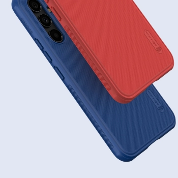 Nillkin Super Frosted Shield Pro etui do Samsung Galaxy A54 5G pancerny pokrowiec + podstawka na telefon zielone
