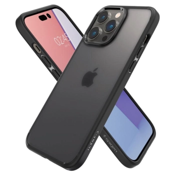 Etui Spigen Ultra Hybrid na iPhone 14 Pro Max - matowo-czarne