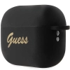 Etui Guess Silicone Charm Heart Collection na AirPods Pro 2 - czarne