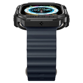 Etui Spigen Rugged Armor na Apple Watch Ultra (49 mm) - czarny mat