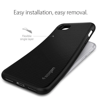 Etui Spigen Liquid Air na iPhone 7 / 8 Plus - czarne