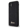 Etui Guess Disco Metal Script na iPhone 11 / Xr - czarne