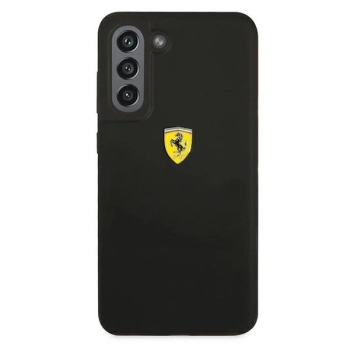 Etui Ferrari Silicone na Samsung Galaxy S21 FE - czarne