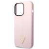 Etui Guess Silicone Triangle na iPhone 14 Pro Max - fioletowe