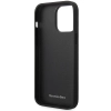 Etui Mercedes Leather Stars Pattern na iPhone 14 Pro Max - czarne