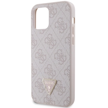 Etui Guess Crossbody 4G Metal Logo na iPhone 12 / iPhone 12 Pro - różowe