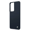 Etui BMW Silicone Signature na Samsung Galaxy S21 Ultra - granatowe