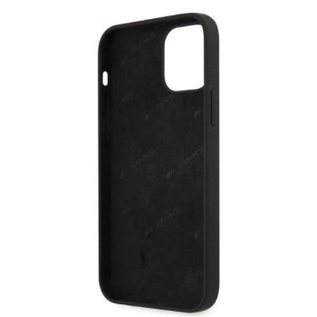 Etui AMG Silicone Big Logo na iPhone 12 Pro Max - czarne