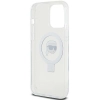 Etui Karl Lagerfeld Ring Stand Karl Head MagSafe do iPhone 15 Pro Max - białe