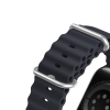 Dux Ducis Strap pasek Watch 9 / 8 / 7 / 6 / 5 / 4 / 3 / 2 / SE (45 / 44 / 42mm) silikonowa opaska bransoletka szary (OceanWave Version)