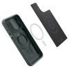 Etui Spigen Optik Armor Mag z MagSafe na iPhone 15 Pro - ciemnozielone