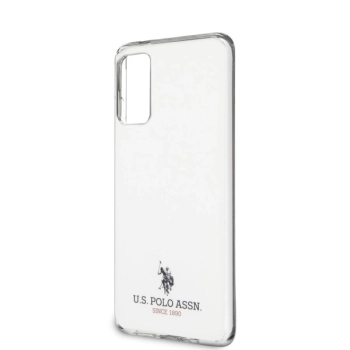 Etui U.S. Polo Assn. Shiny na Samsung Galaxy S20 - białe