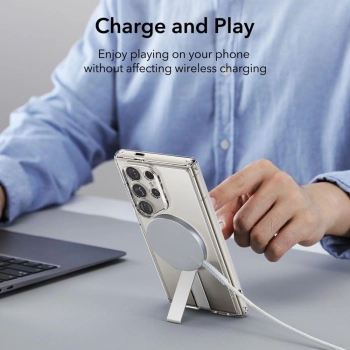 Etui ESR Flickstand Boost Halolock na Samsung Galaxy S24 Ultra - przezroczyste
