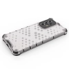 Honeycomb etui pancerny pokrowiec z żelową ramką Samsung Galaxy A33 5G przezroczysty