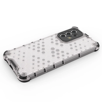 Honeycomb etui pancerny pokrowiec z żelową ramką Samsung Galaxy A33 5G przezroczysty