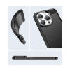Carbon Case etui iPhone 14 Pro elastyczny żelowy pokrowiec na tył plecki czarny