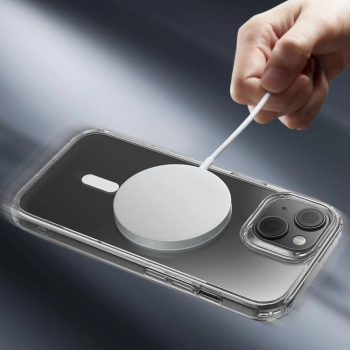 Etui ESR Classic Hybrid Halolock MagSafe na iPhone 15 Plus - przezroczyste