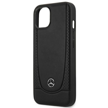 Etui Mercedes Leather Urban do iPhone 15 - czarne
