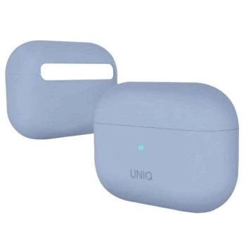 Etui Uniq Lino na AirPods Pro - błękitne