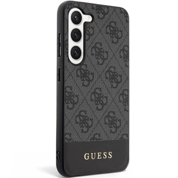 Etui Guess 4G Stripe Collection na Samsung Galaxy S24 - czarne