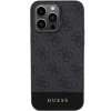 Etui Guess 4G Stripe Collection na iPhone 15 Pro Max - szare