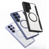 Etui Dux Ducis Skin X Pro do Samsung S24 Ultra z magnetycznym ringiem i klapką - niebieskie