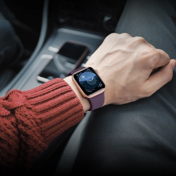 Silicone Strap APS silikonowa opaska do Watch Ultra / 9 / 8 / 7 / 6 / 5 / 4 / 3 / 2 / SE (49 / 45 / 44 / 42mm) pasek bransoleta do zegarka czerwony