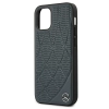 Etui Mercedes Bow Line na iPhone 12 mini - granatowe