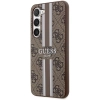 Etui Guess 4G Printed Stripes na Samsung Galaxy S23+ - brązowe