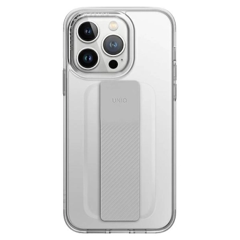 Etui Uniq Heldro Mount na iPhone 14 Pro Max - przezroczyste