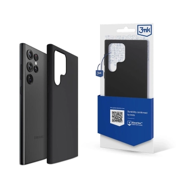 Etui 3mk Silicone Case na Samsung Galaxy S23 Ultra - czarne