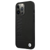 Etui BMW Signature Logo Imprint na iPhone 13 Pro Max - czarne