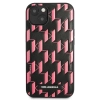 Etui Karl Lagerfeld Monogram Plaque na iPhone 13 mini - różowe