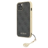 Etui Guess 4G Charms Collection na iPhone 13 - szare