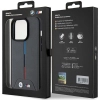 Etui BMW M Quilted Tricolor MagSafe na iPhone 15 Pro - szare