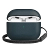 Etui UNIQ Terra Genuine Leather na AirPods 3 - niebieskie