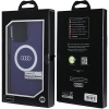 Etui Audi IML Big Logo MagSafe na iPhone 15 Pro Max - niebieskie