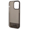 Etui Guess Translucent na iPhone 14 Pro Max - czarne