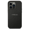 Etui Guess Saffiano Strap na iPhone 14 Pro - czarne