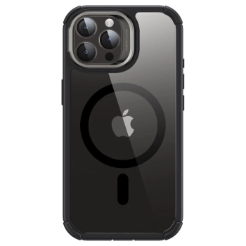 Etui ESR Armor Tough Kickstand Halolock z MagSafe na iPhone 15 Pro Max - przezroczysto-czarne