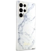 Etui Guess Marble Collection na Samsung Galaxy S23 Ultra - białe