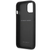 Etui Ferrari Leather Curved Line na iPhone 13 - czarne