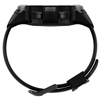Etui z paskiem Spigen Rugged Armor Pro na Samsung Galaxy Watch 4 Classic 42 mm - szare