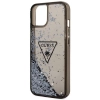 Etui Guess Liquid Glitter Palm Collection na iPhone 14 Plus - czarne