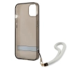 Etui Guess Translucent Strap na iPhone 13 - czarne