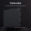 Etui Nillkin Bumper Leather Case Pro na Samsung Galaxy Tab S9+ - czarne