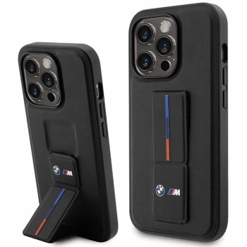 Etui BMW Grip Hot Stamp na iPhone 14 Pro - czarne